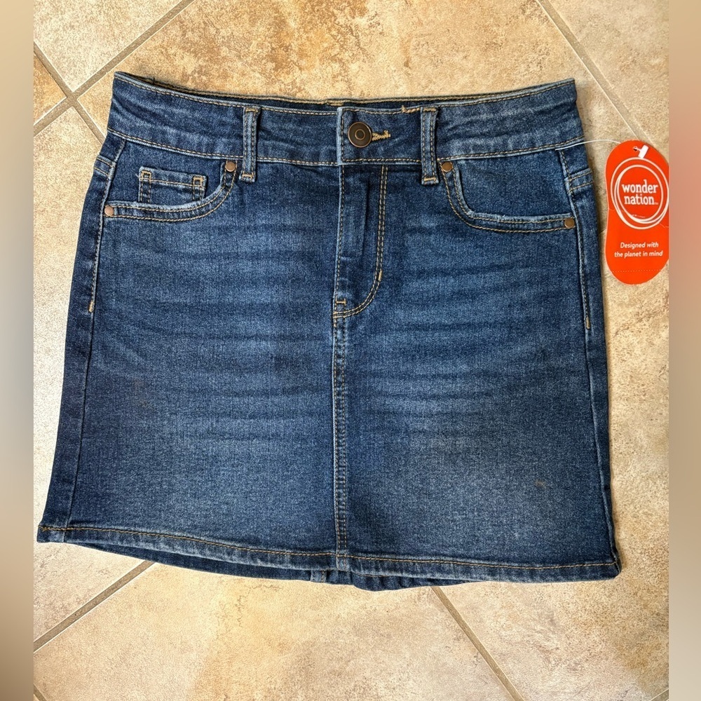 🍭Wonder Nation Denim Mini Skirt